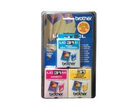 Cartouche Jet d'Encre Brother LC31 Compatible Cyan