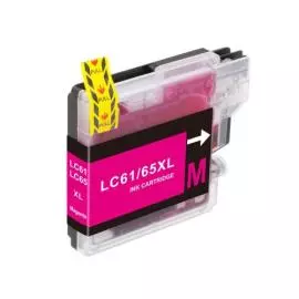 Cartouche Jet d'Encre Brother LC61M XL Compatible Magenta
