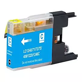 Cartouche Jet d'Encre Brother LC71/LC75 XL Compatible Cyan