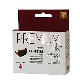 Cartouche Jet d'Encre Canon CLI-221 Compatible Magenta