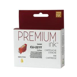 Cartouche Jet d'Encre Canon CLI-221 Compatible Yellow