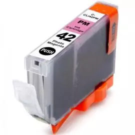 Cartouche Jet d'Encre Canon CLI-42 6389B002 Compatible Photo Magenta