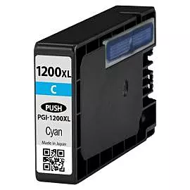 Cartouche Jet d'Encre Canon PGI-1200 XL Compatible Cyan