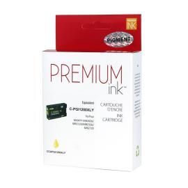 Cartouche Jet d'Encre Canon PGI-1200 XL Compatible Yellow