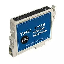 Cartouche Jet d'Encre Epson T0481 Compatible Black