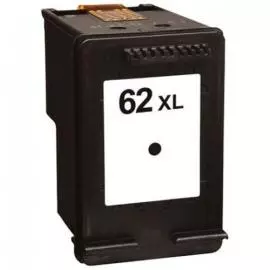 Cartouche Jet d'Encre HP 62 XL Compatible Black