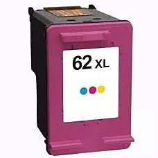 Cartouche Jet d'Encre HP 62 XL Compatible Color