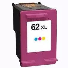Cartouche Jet d'Encre HP 62 XL Compatible Color
