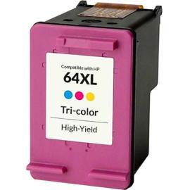 Cartouche Jet d'Encre HP 64 XL Compatible Color