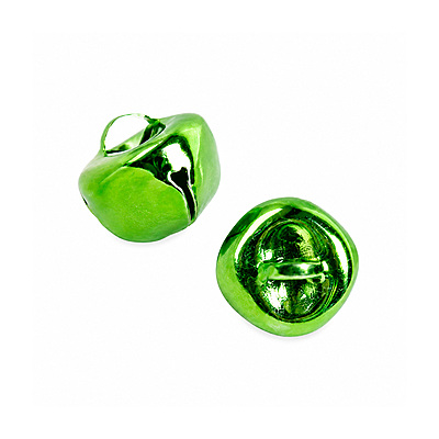 Cascabel 12Mm Verde Paquete X 100 Unidades