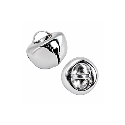 Cascabel 13Mm Plata Paquete X 100 Unidades
