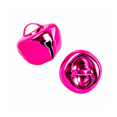 Cascabel 15Mm Fucsia Paquete X 100 Unidades