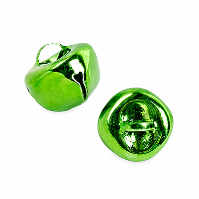Cascabel 15Mm Verde Paquete X 100 Unidades