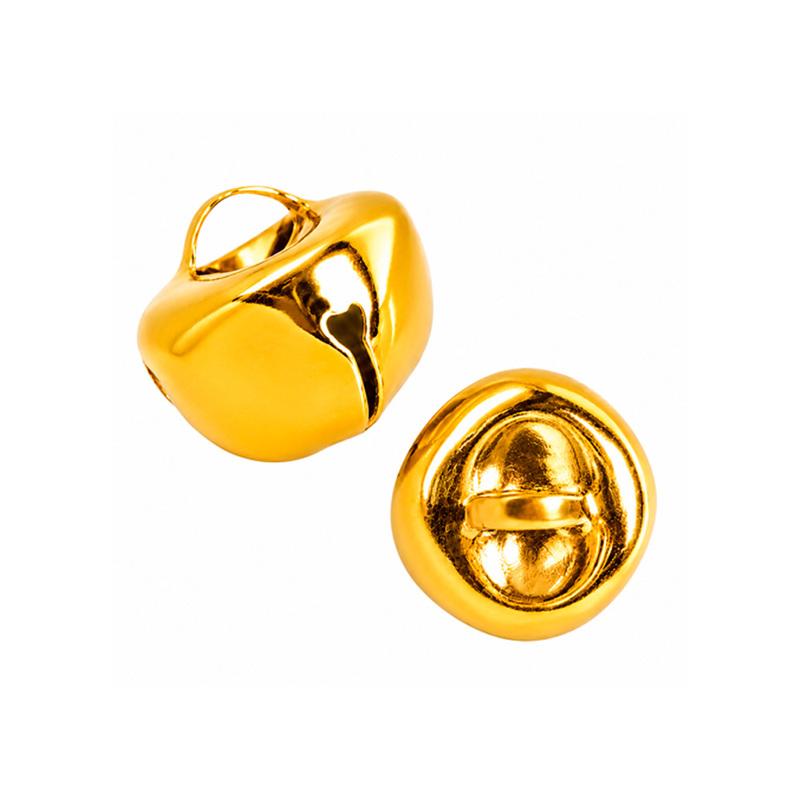 Cascabel 16 Mm Dorado Paquete X 100 Unidades Cascabel 16 Mm Dorado Paquete X 100 Unidades