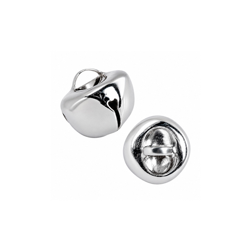 Cascabel 16 Mm Plata Paquete X 100 Unidades Cascabel 16 Mm Plata Paquete X 100 Unidades
