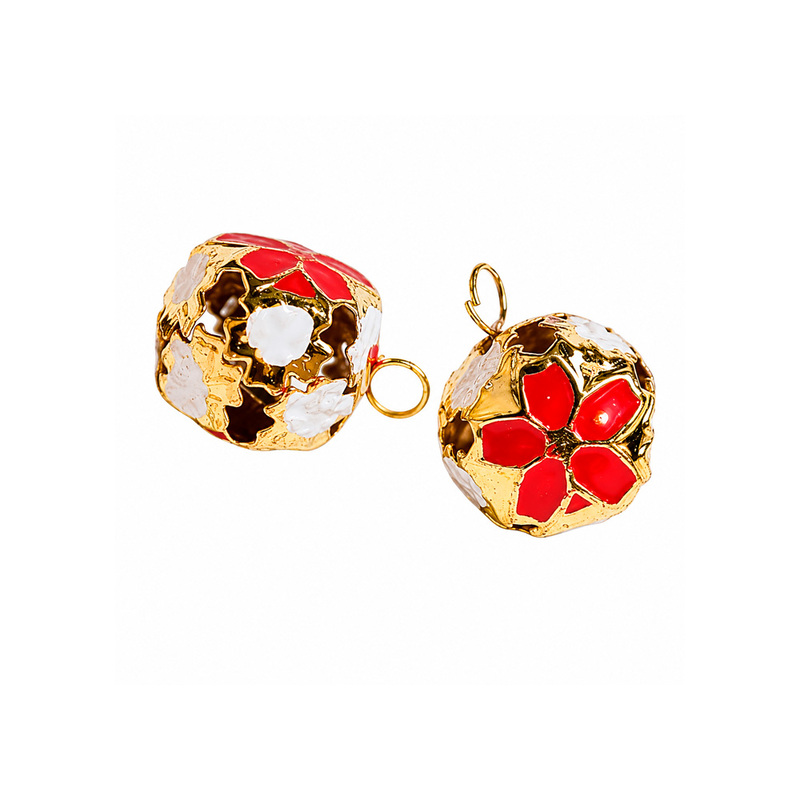 Cascabel 18 Mm Multicolor Rojo Paquete X 100 Unidades Cascabel 18 Mm Multicolor Rojo Paquete X 100 Unidades