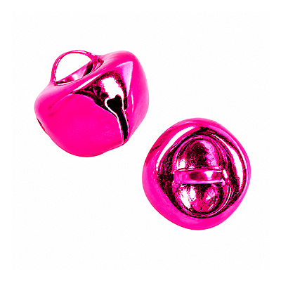 Cascabel 18Mm Fucsia Paquete X 100 Unidades