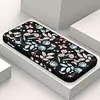 Case Apple IPhone 11 Pro Max Noir Imprime Floral