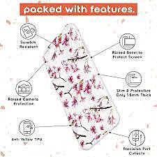 Case Apple IPhone 12 Pro Max Gris Motif Fleurs Roses