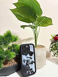 Case Apple IPhone 12 Pro Max Noir Motif Tulipe