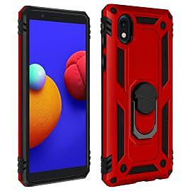 Case Samsung A01 Rouge - Aimant