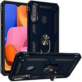 Case Samsung A20S Blue - Aimant