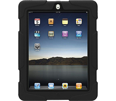 Case iPad 2/3/4 Griffin Noir Survivor - Boîte ouverte