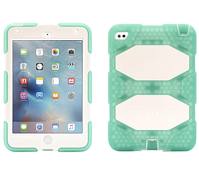 Case iPad Mini 4/ Mini 5 Griffin Vert Survivor - Boîte ouverte