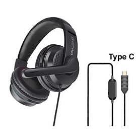 Casque Filaire OVLENG U200/U300 TYPE-C avec Micro, Super Bass, Oreillettes antibruit