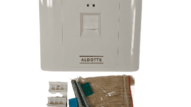 Cat 6 UTP Face Plates - 1 Port (Fully Loaded)