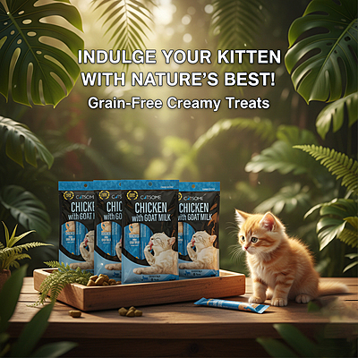 CatSome Creamy Treats 5 Tubes