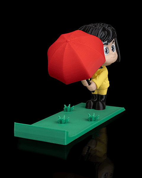 Caught in the Rain Phone Holder