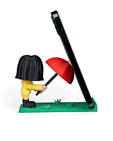 Caught in the Rain Phone Holder