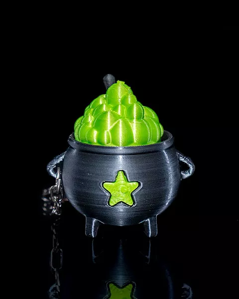 Cauldron Fidget Keychain