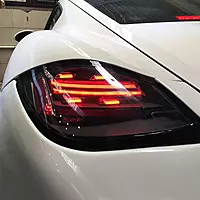 CLEARANCE: 718 Style Smoked LED Taillights for Porsche 987.2 Boxster & Cayman (2009–2012)