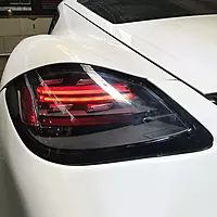 718 Style Smoked LED Taillights for Porsche 987.2 Boxster & Cayman (2009–2012)