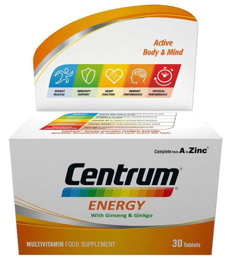 Centrum Energy Multivitamin 30's