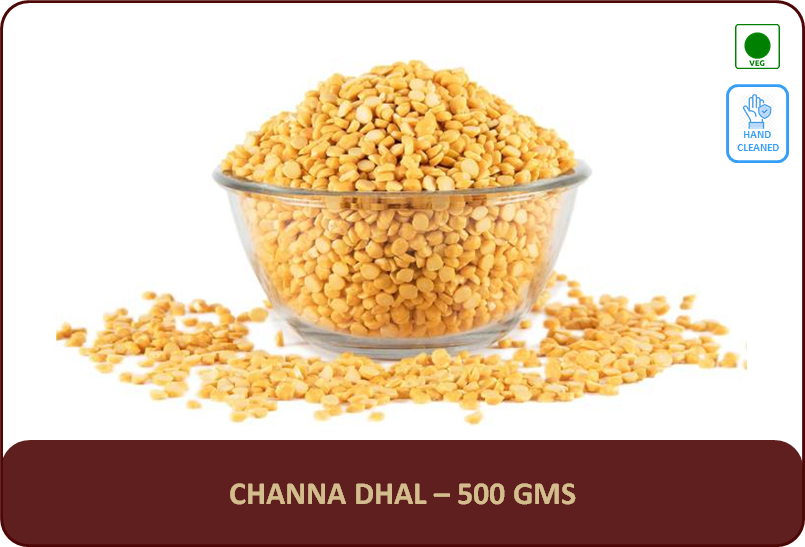Channa Dhal (Dry) - 500 Gms