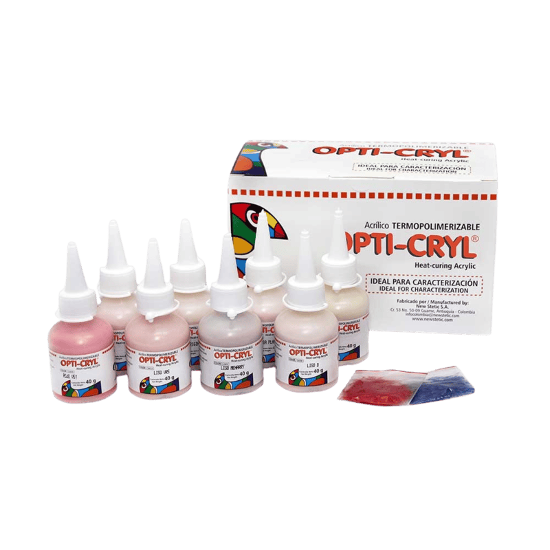 Characterization Heat Curing Acrylic