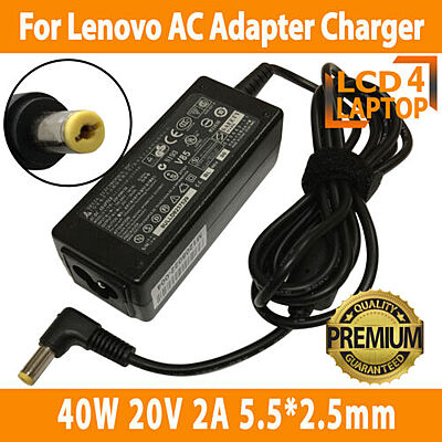 Chargeur Laptop Lenovo 40W 5.5 x 2.5mm
