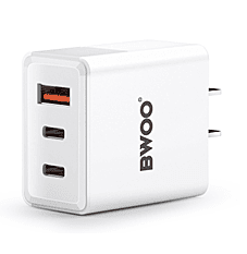 Chargeur Mural 2 USB Type C , 1 USB Type A 40 W Bwoo CDA139