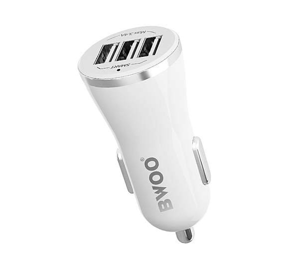 Chargeur Auto  3 Ports USB Type A Bwoo