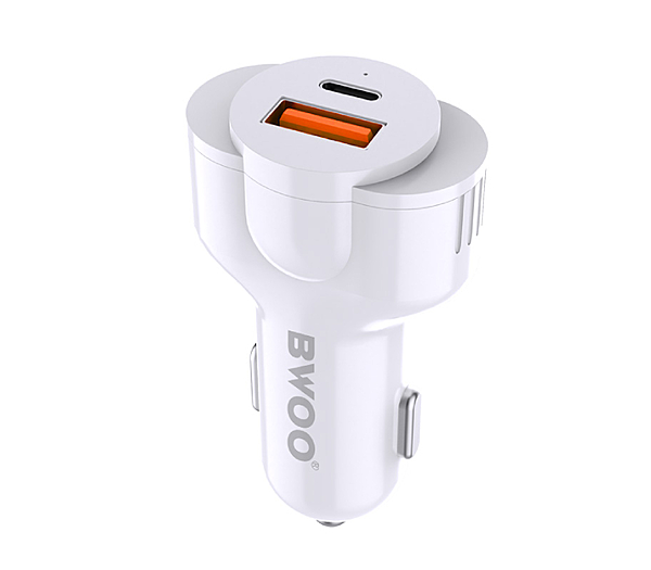 Chargeur Auto USB Type A Et USB Type C 30W Bwoo