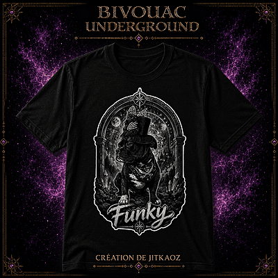 T-SHIRT BLANC FUNKY