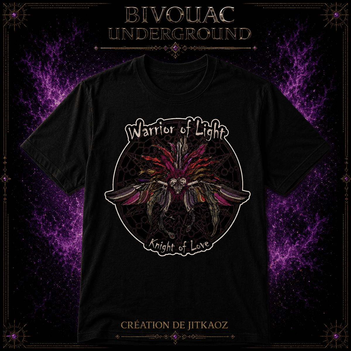 T-SHIRT COULEUR KNIGHT OF LOVE