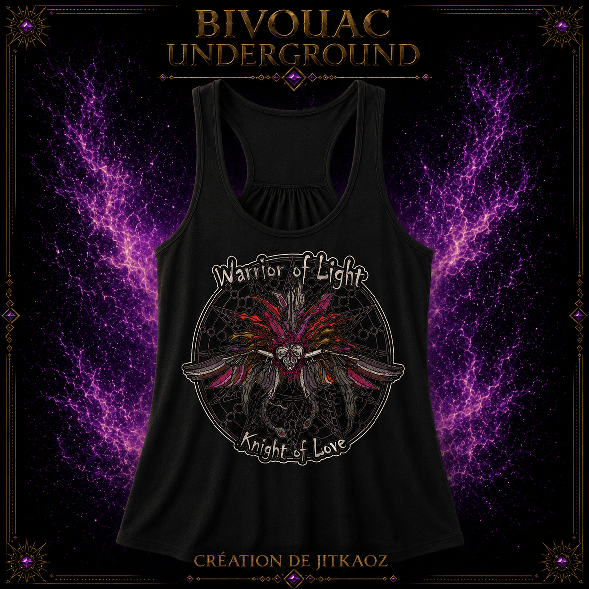 CAMISOLE COULEUR KNIGHT OF LOVE
