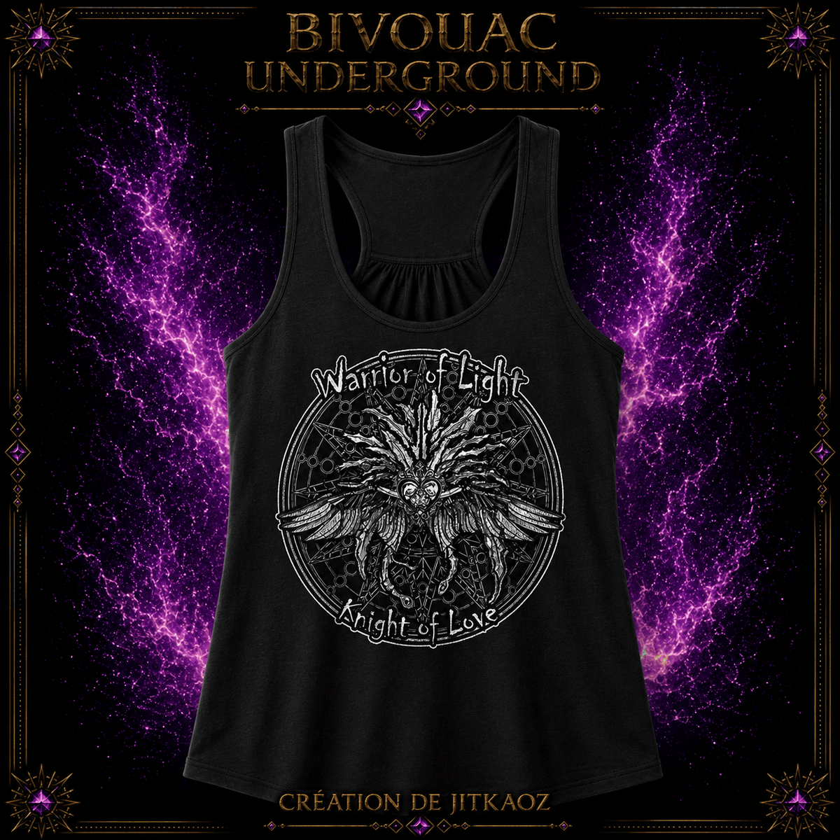 CAMISOLE BLANCHE KNIGHT OF LOVE