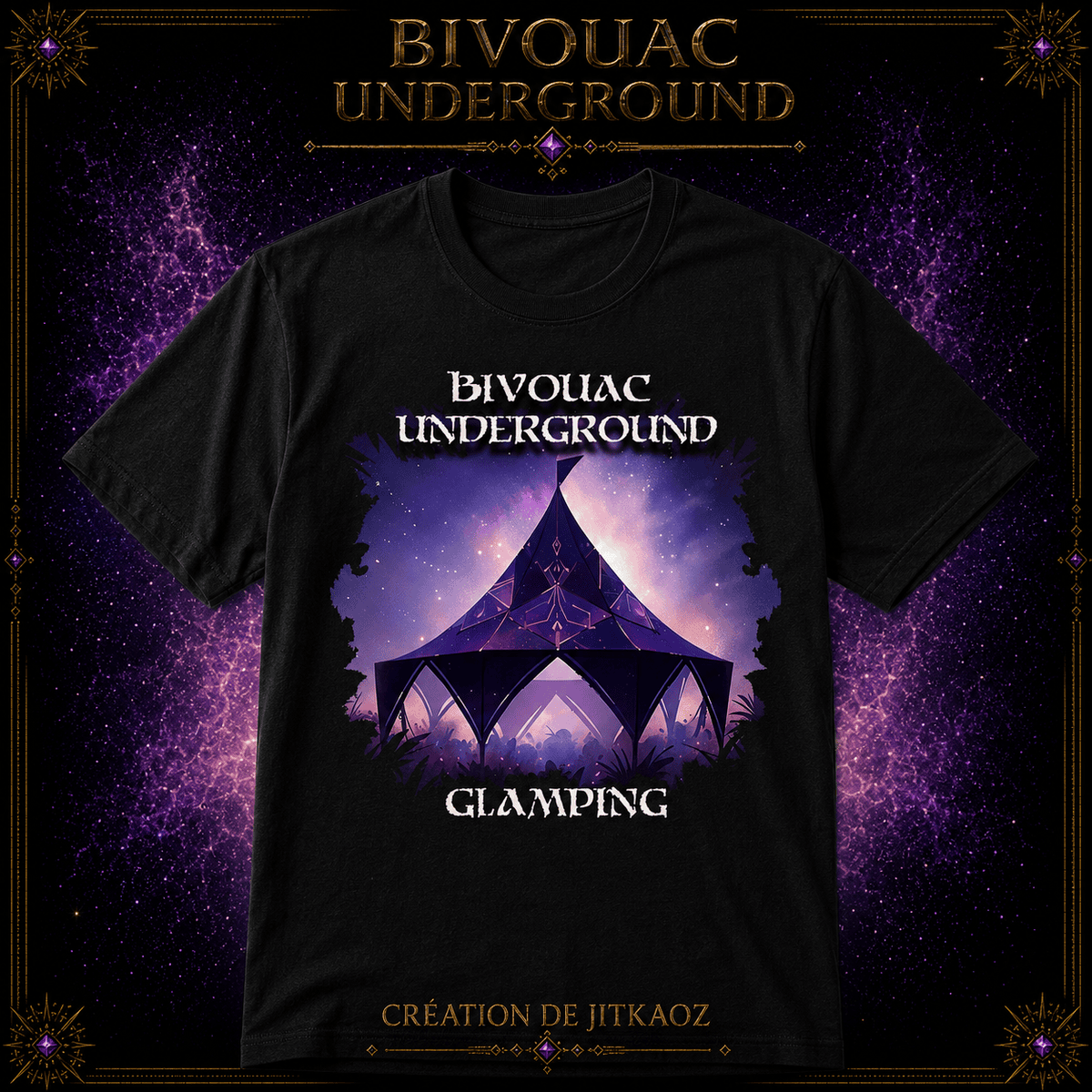 T-SHIRT BIVOUAC UNDERGROUND