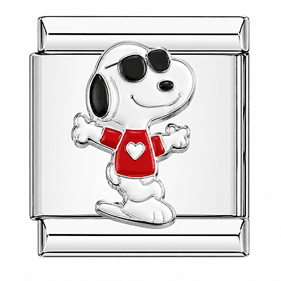 Hugging Snoopy