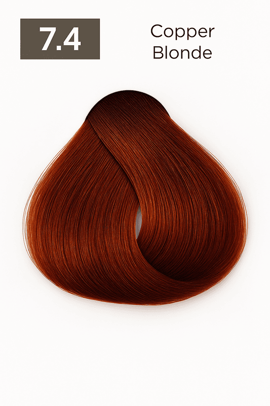 Copper Easy Tech Versum for professional copper hair color and gray coverage